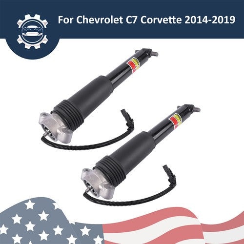 2x Front Shock Absorber Struts w/Electric 84235048 For Chevy Corvette 14-19 6.2L