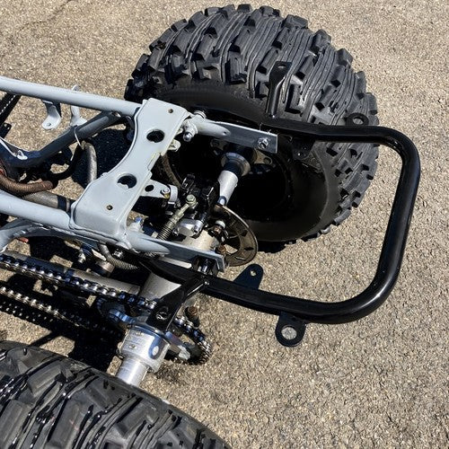 Black Steel Rear Bumper Grab Bar for 1987-2006 Yamaha Banshee 350 YFZ350