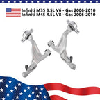 2* Front Lower Control Arms & Ball Joint for 06-10 Infiniti M35 M45 Sedan RWD