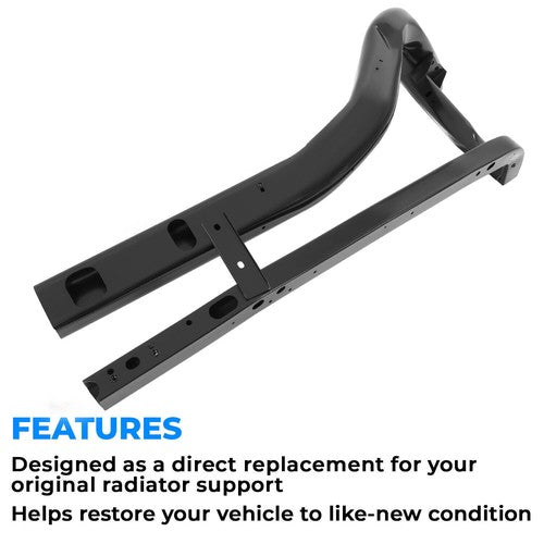 Passenger Side Radiator Support For 2010-2018 Dodge Ram 1500 2500 3500 Side Panel