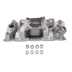 For Chevrolet 350 Small Block 22026 Aluminum Dual Plane Air Gap Intake Manifold
