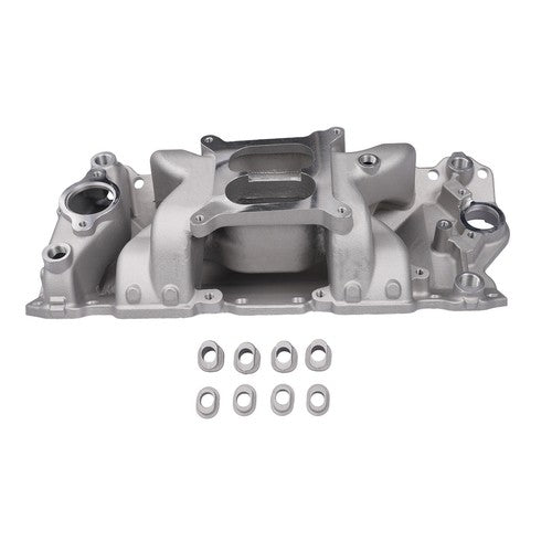For Chevrolet 350 Small Block 22026 Aluminum Dual Plane Air Gap Intake Manifold