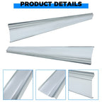 Lh Rh Outer Rocker Panels Slip On For 2002-08 Dodge Ram Pick Up 4 Door Quad Cab