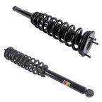 2× Coil Spring Shock Strut Rear Left & Right for Tesla Model S 85D 2011-2016 RWD