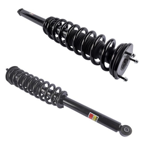 2× Coil Spring Shock Strut Rear Left & Right for Tesla Model S 85D 2011-2016 RWD