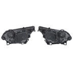 Right+Left Black Halogen Clear Headlight Assembly For BMW 528i 2008 2009 2010