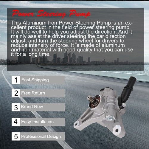 56110PVJA01 Power Steering Pump For Honda Pilot Odyssey For Accord Acura MDX