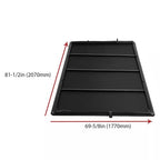 6.5FT Soft Roll Up Tonneau Cover for 07 13 Silverado Sierra 1500 2500HD 3500HD