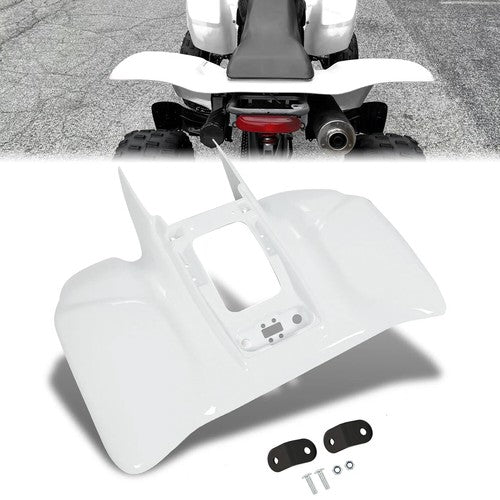 Rear Fender Plastic Kit ABS with Hardware for Honda TRX 400EX 1999-2007