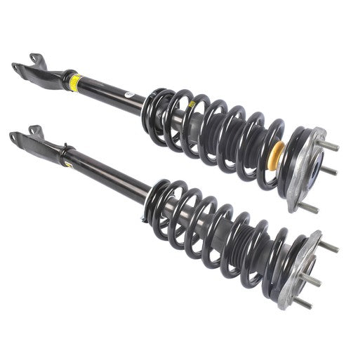 2x Front Shock Spring Assys w/o ADS For Mercedes E350 E450 E63 W213 4Matic 17-23