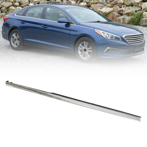 Front/RH Side Molding Body Trim Fender Chrome For Hyundai Sonata 15 16-17 Sedan