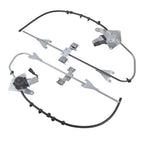 2PCS Power Window Regulator w/ 2-Pin Motor for Freightliner M2 Front Left+Right