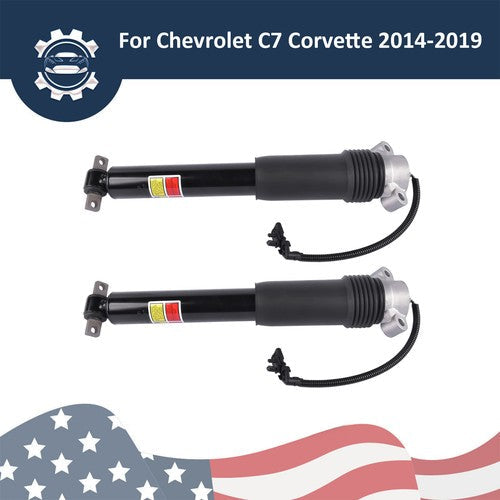 2x Front Shock Absorber Struts w/Electric 84235048 For Chevy Corvette 14-19 6.2L