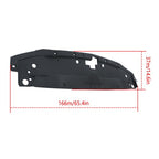 For 16-18 Chevy Silverado 1500 84087027 Black Radiator Core Support Sight Shield