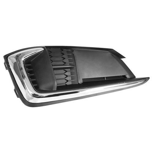 Front Fog Light Lamp Covers W/Chrome for 2019-2021 for Honda Civic Coupe Sedan