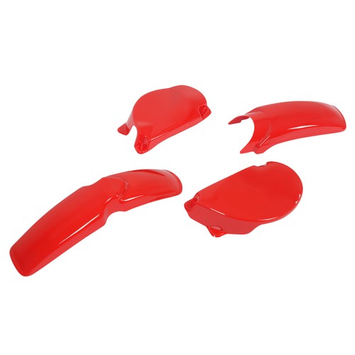 Plastic Kit Front Rear Fender Side Panels for 1977-1982 Honda XR75 XR80
