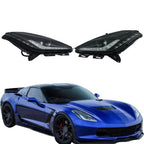 Pair For Chevrolet Corvette 2014-2019 HID/Xenon W/LED DRL Left&Right Headlight