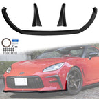 Front Bumper Black Body Spoiler Lips for Toyota GR86 2022-2024 2025 MA-X Style
