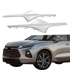 For Chevrolet Blazer 2019-2021 Chrome Front Left Right Grille Molding Trim 2PCS