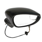 Power Mirror For Ford Fiesta 2014-2019 Right Side Manual Fold with BSD Paintable