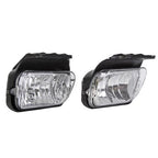 Pair Bumper Fog Lights Lamps Left Right for Chevy Silverado Avalanche 2003 2006
