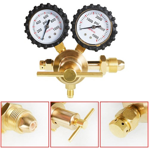 0-800 psi Delivery Pressure 1/4" Flare Output Nitrogen Regulator