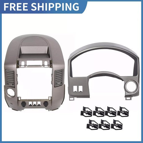 For 2004-2006 Nissan Titan Armada Instrument Cluster Dash Panel Radio Bezel
