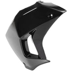 Left Radiator Shroud Painted Black for Kawasaki KLR650 08 18 Camo 16 18