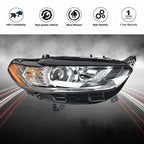 For Ford Fusion 2013 2014 2015 2016 Headlight Headlamps Clear Halogen Passenger