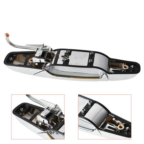 For 2007-2013 Escalade Silverado Rear Door Handle Driver Side Chrome GM1520130