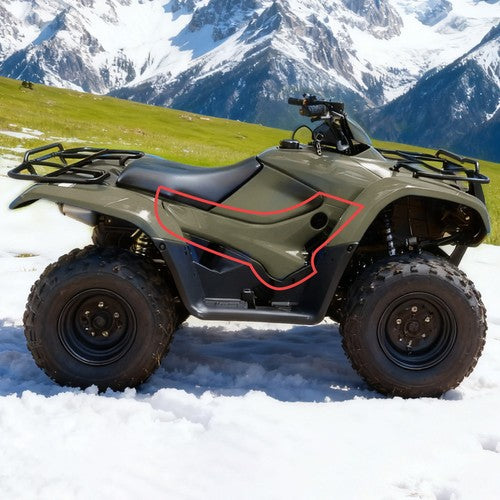 Right Side Plastic Cover for Honda TRX420FE FM TE TM 2007-2013 2008 Part 83550HP5 600ZA