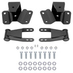 4 Inch Drop Kit Leveling Lowering Shackles Hangers for 1973-1996 Ford F150 F100