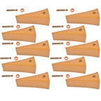 10 Sets 1U3202 Digging Bucket Teeth with Pins 8E6208 & Retainers 8E6209 for J200