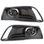 For 13-15 Chevy Malibu Clear Fog Lights Bumper Lamps +Switch+Wiring Set