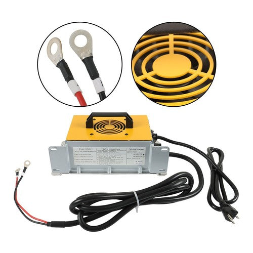 58.4V 30A Lithium Battery Charger Waterproof For EZGO Yamaha Club Car Golf Cart
