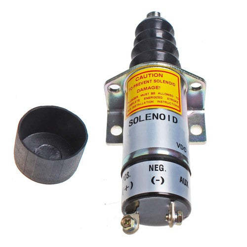 12V Shut Off Solenoid Valve 1502-12C6U1B2S1 1500-2047 for Woodward Lister Petter