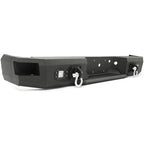 For 2009 2014 Ford F150 Truck Complete Rear Steel Bumper One Piece Textured