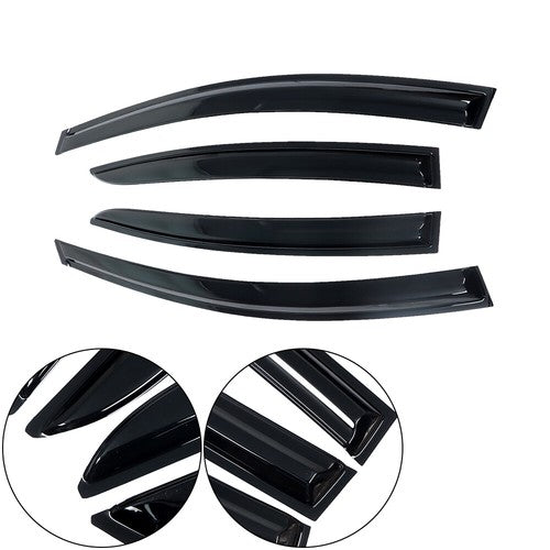 4x Window Visors Rain Guards Vents Smoke For Hyundai Elantra 2017 2018-2020
