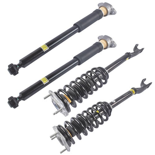 4Pcs Front Rear Shock Absorbers Struts w/o ADS For Mercedes W213 E300 E450 17-23