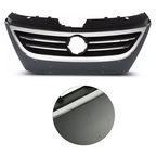 Front Bumper Upper Grille for VW for Volkswagen Passat CC 2009-2012 Black Chrome