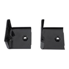 Left+Right Side Black Metal Suit For 16-18 Silverado 1500 Front Bumper Bracket