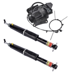 Rear Air Shock Absorbers + Compressor For Buick Lucerne Cadillac DTS 2006-2011