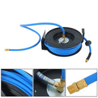 Scalable Hose Spool 1/2" x 50 Ft , Industrial Grade Rubbe, Air Hose Reel