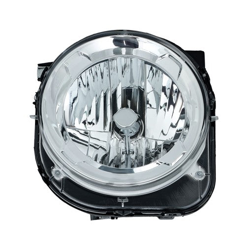 Left Chrome Headlights For Jeep Renegade 2015-2018 Projector Halogen Headlamps