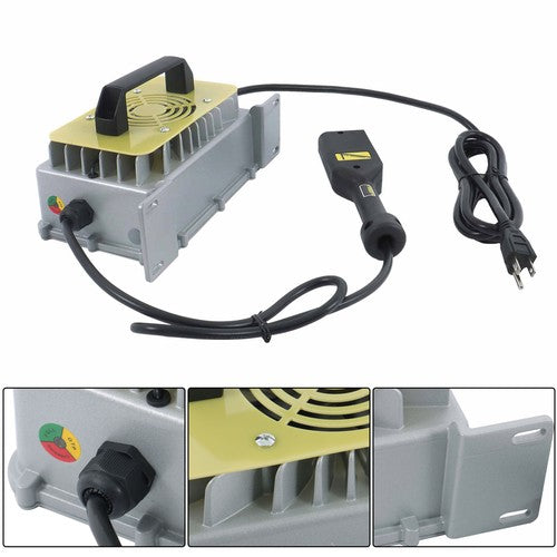 36V 18A Battery Charger For E-Z-GO TXT Golf Carts IP67 Waterproof D-Type Plug