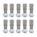 10Pcs Threaded Stump Grinder Teeth For Bradco Shaver Ashland Baumalight 2-7/8"