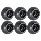 6 Pcs Plastic Mower Deck Wheel Raptor And Hardware Kit For Hustler 788166 781567