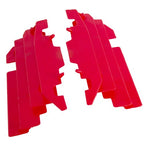 Left and Right Side Radiator Louvers Guards for Honda CR125R CR250R 2000-2004