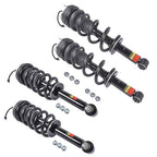 4Pcs Front Rear Shock Assys w/ Magnetic Fits Escalade Tahoe GMC Yukon XL 2021-24