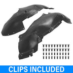 Front Fender Liner Set With Clips For 1999 2007 Chevrolet GMC Cadillac GM1246110